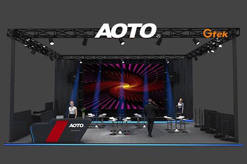 AOTO Sincerely Invites You to 2019 Prolight + Sound Frankfurt